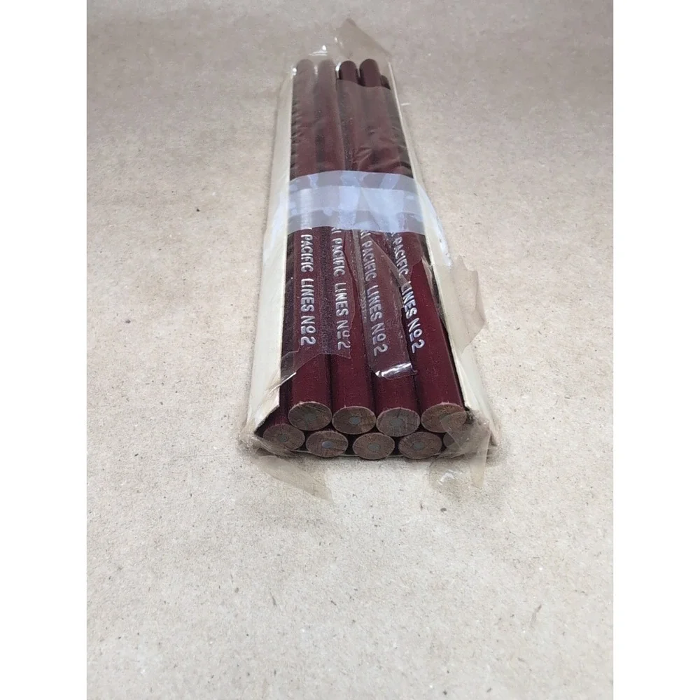 Lot Of 9 Vintage NOS Missouri Pacific Lines Pencils No. 2 Unused MoPac Railroad